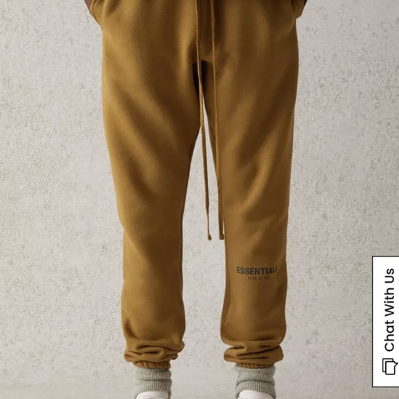 Fear of God Other - Fear of God Essentials Tan Sweatpants sz S